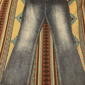 Wrangler Women's Boot Cut Jeans - Blue Size 19 x 34